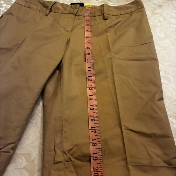 SHORTS THE LIMITED Drew Fit Sz 8 Bermuda Walking Shorts w/Cuffs Khaki - Picture 4 of 8